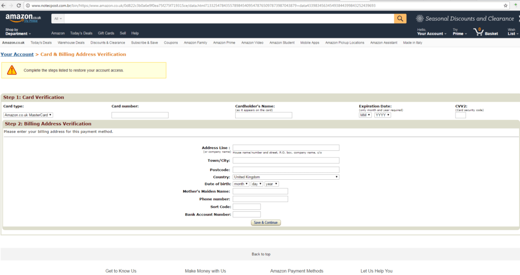 fake-amazon-site