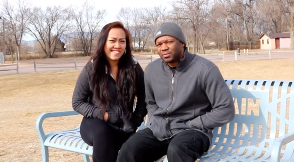 A man who says he was the victim of a romance scammer