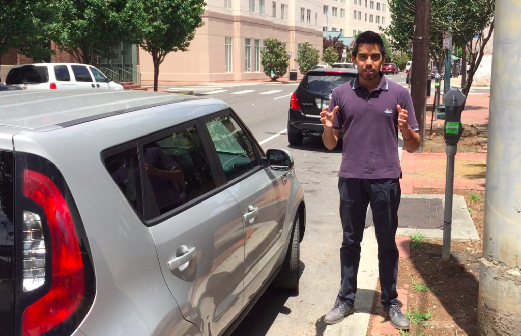 Inventor talks about his car security device