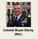 Colonel Bryan Denny, whose pictures have been stolen by romance scammers
