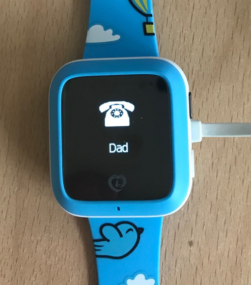 Kids' watch security researchers create a fake call from "dad"