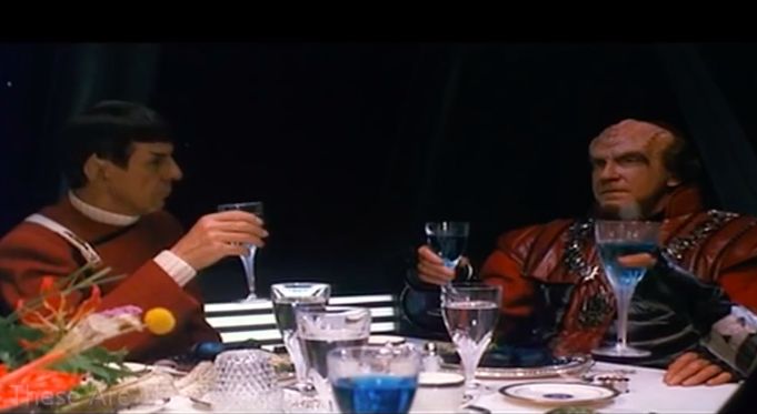 The Enterprise serves as a DMZ for Klingons & the Federation